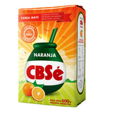 Yerba maté silueta orange naranja 500g CBSE